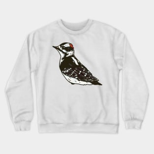 Downy Woodpecker Crewneck Sweatshirt